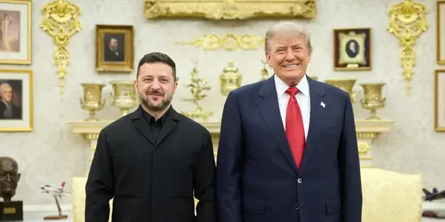Zelensky hails 'good meeting' in Washington with Trump on Patriot air defenses