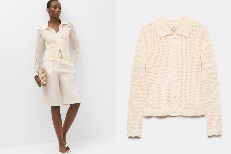 M&S’s viral £32 crochet cardigan is the perfect summer staple