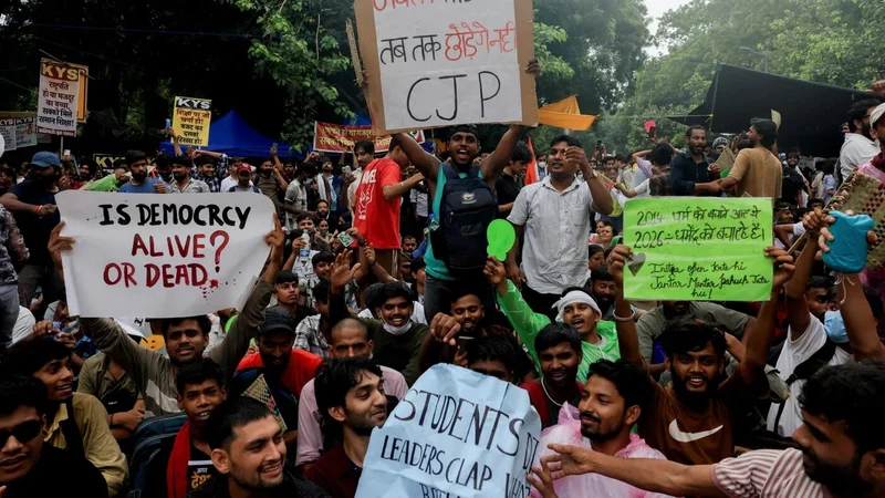 India's 'Cockroach Party' takes aim at Narendra Modi's government after national exam debacle