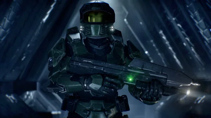 Halo on helium has arrived less than a week after modders got their hands on Campaign Evolved, just in case you prefer chipmunked Chief and Cortana