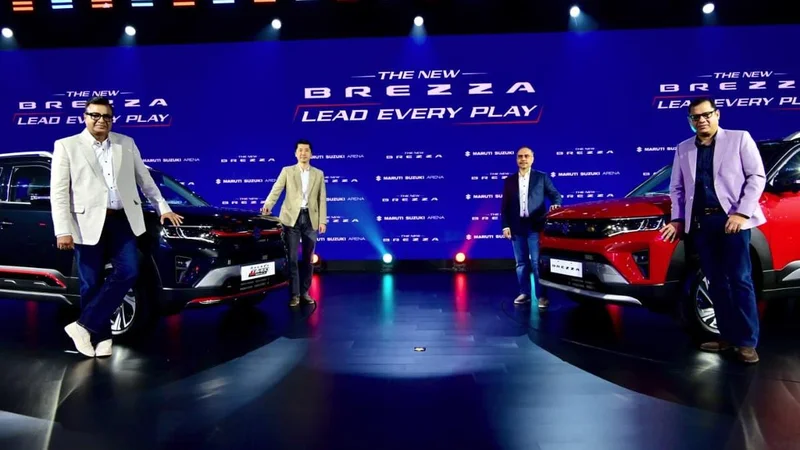 Maruti Suzuki unveils New Brezza at price starting from ₹7.4 lakhs