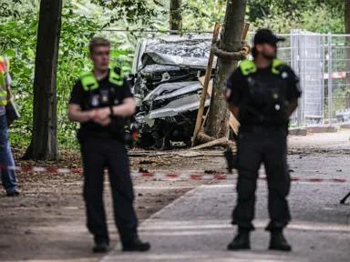 Berlin Police seek 21-year-old after vehicle crashes into crowd during LGBTQ+ parade