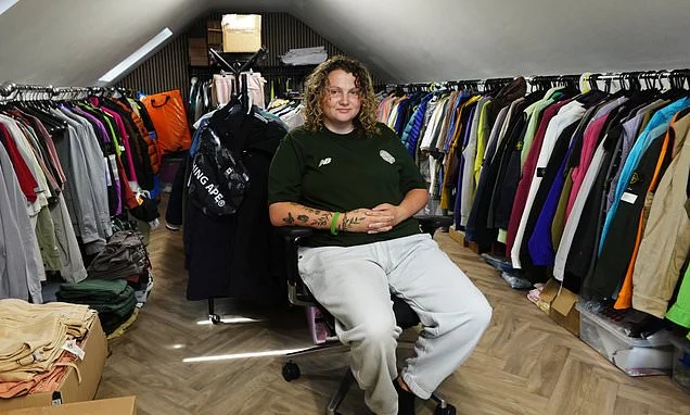 Woman, 22, who ditched minimum-wage job now earns £55,000 a month by reselling clothes online - and reveals the 'costly' mistake to avoid
