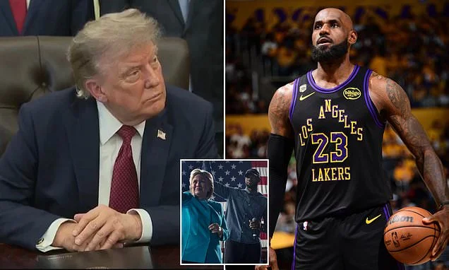 Donald Trump accuses LeBron James of being RACIST in astonishing attack after NBA star's bombshell 76ers decision
