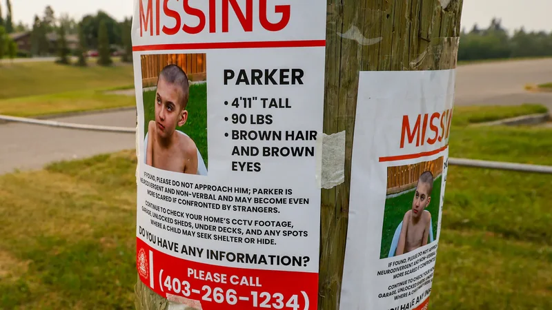 Hundreds of volunteers search for missing Calgary boy