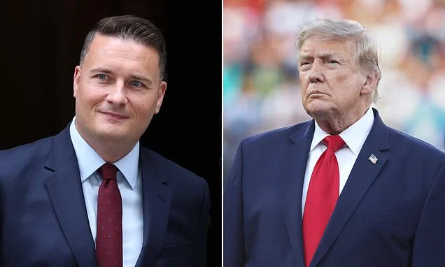 Wes Streeting follows Ed Miliband in trying to rebuild bridges with Donald Trump's US government in new 'charm offensive' after previous attacks