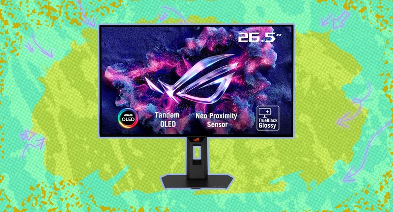 The Asus ROG Strix 27-inch OLED gaming monitor just hit a new all-time-low price