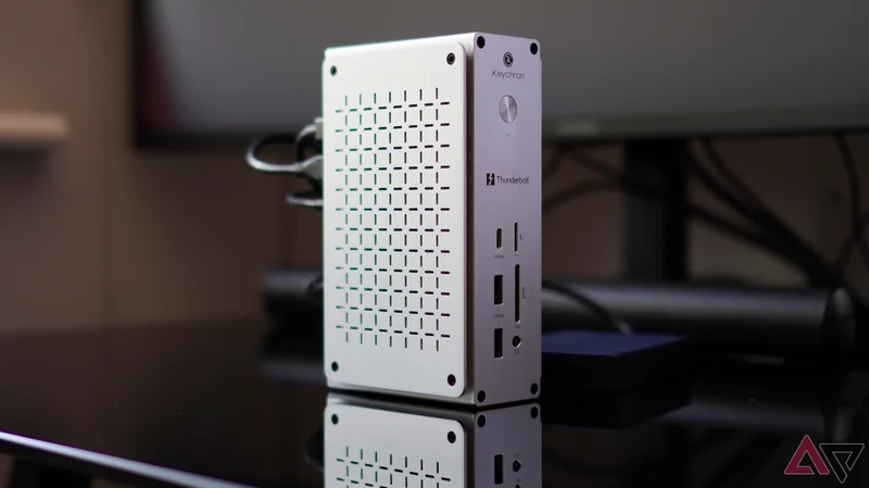 Keychron's Thunderbolt 5 dock does everything I don't need, but I want it anyway