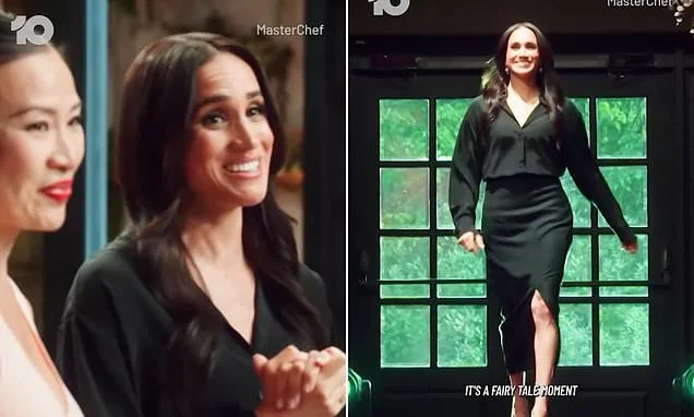Meghan Markle stuns MasterChef Australia contestants as she is unveiled as surprise guest judge in new promo filmed during Australian tour