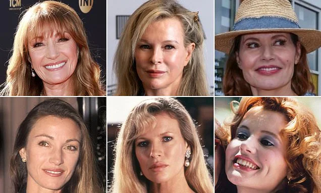 They've hardly aged a day! From Geena Davis and Jane Seymour to Kim Basinger, the '90s stars who are still as youthful as ever in their 70s