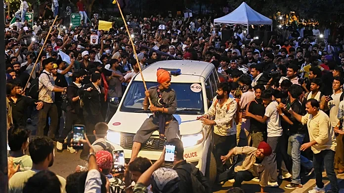 Modi adresses India's youth's 'Cockroach' movement as protesters hold capital sit-in