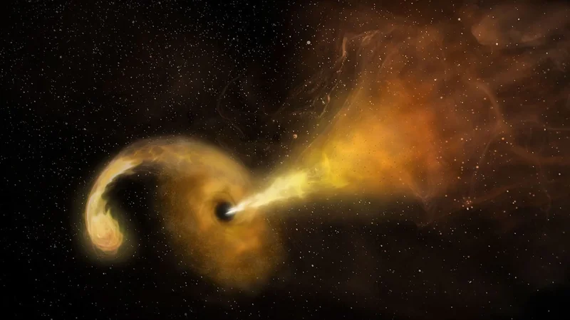 Super rare black hole devours unlucky star