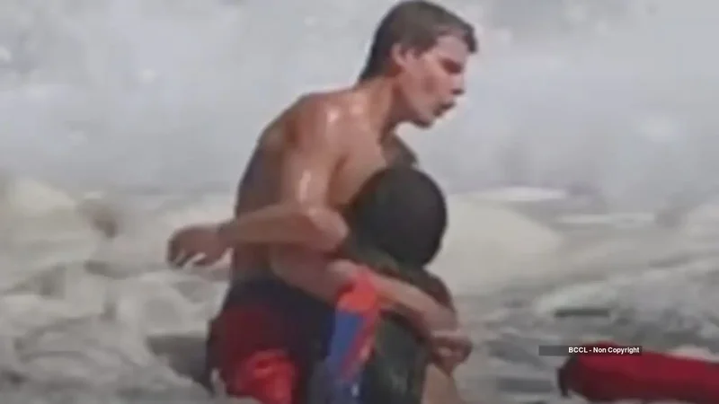 California teen lifeguard saves three people, wins Trump’s praise