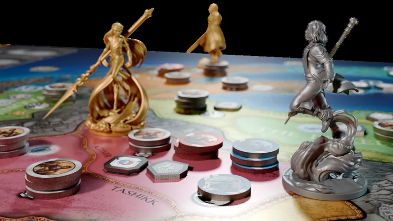 Exclusive First Look at Stormlight: War for Roshar, the Massive Brandon Sanderson Board Game