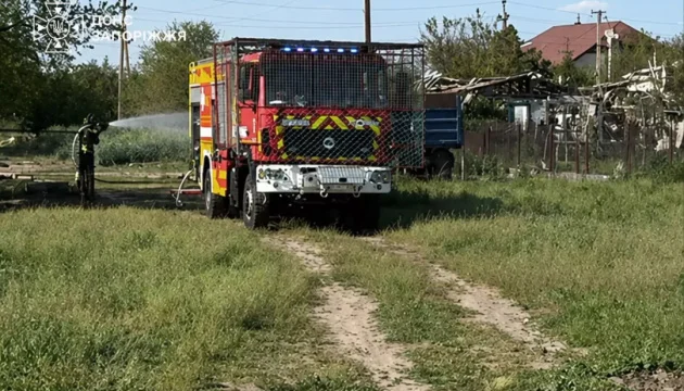 In Zaporizhzhia region, emergency workers suffer second Russian attack; injuries reported