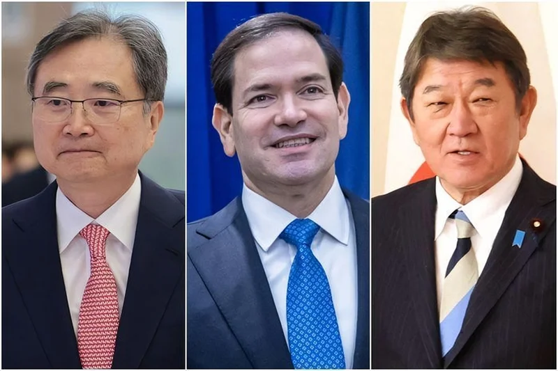 Top diplomats of S. Korea, US, Japan to meet amid N. Korea's deepening ties with Russia, China
