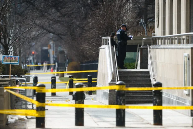 Shots fired at US consulate in Toronto – police