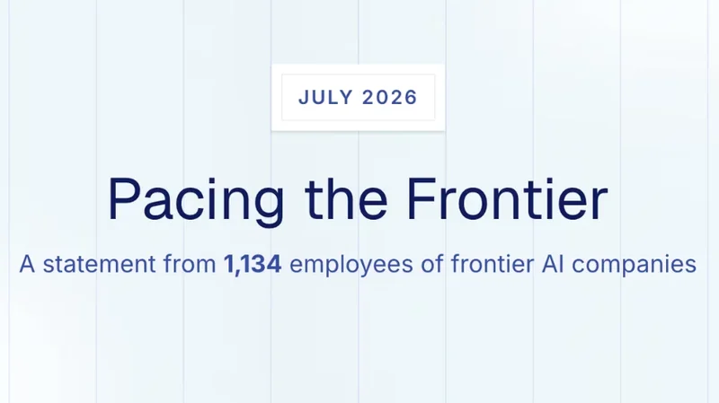 1,134 AI insiders just asked Washington for a way to slow AI down
