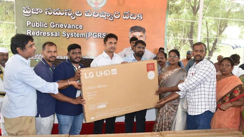 KSH Automotive donates library racks, TV sets to welfare hostels in Sri Sathya Sai district