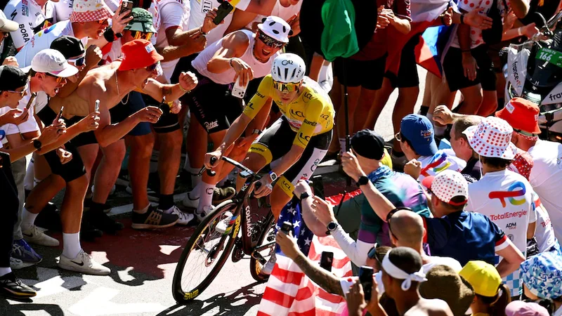 Pogačar claims stunning victory in stage 19 of the Tour de France