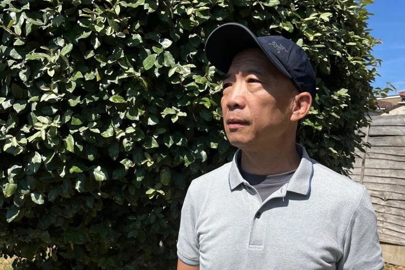 A Hong Kong democracy activist’s long-awaited London reunion may be cut short