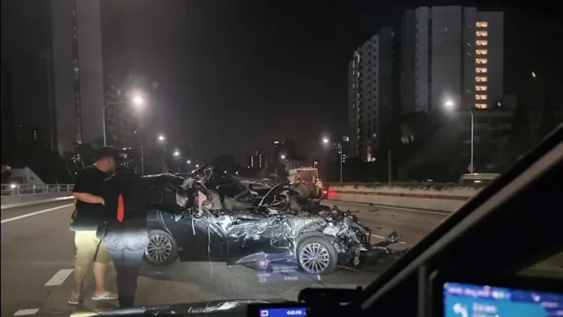 Man, 30, dies in CTE crash involving car and lorry