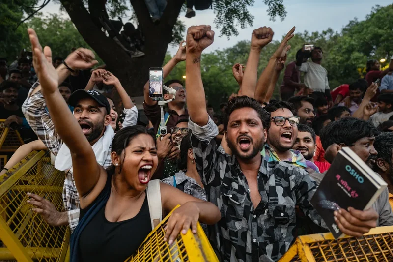 Police book 25-year-old woman for ‘abusive’ remarks about Modi amid ‘cockroach’ protest crackdown
