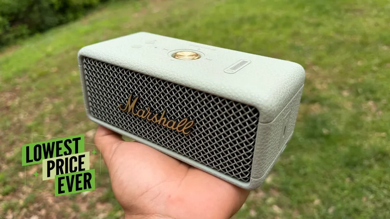 The Most Aesthetic Portable Speaker I Own Is $50 Off Right Now
