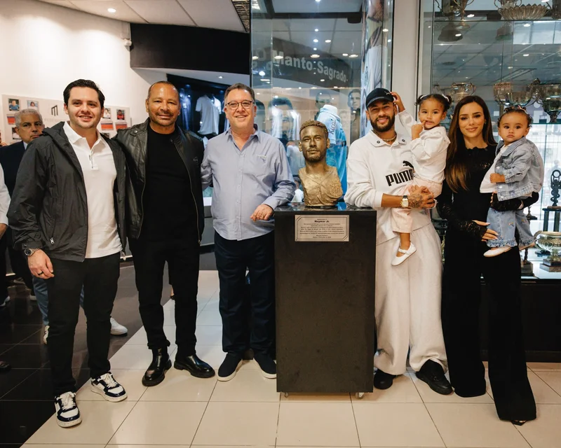 Neymar Museum Wing Opens at Santos FC