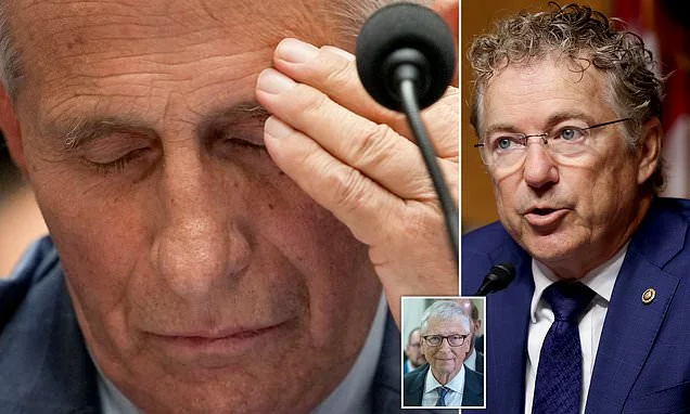 Fauci visibly rattled as Rand Paul drops stunning Bill Gates security clearance bombshell during ferocious COVID hearing