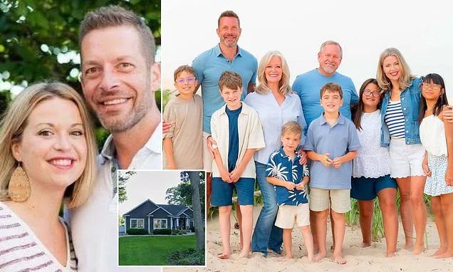 Midwest husband who killed wife, six kids and himself after setting home on fire cheated with much younger INTERN in affair that destroyed family's 'Hallmark movie' life