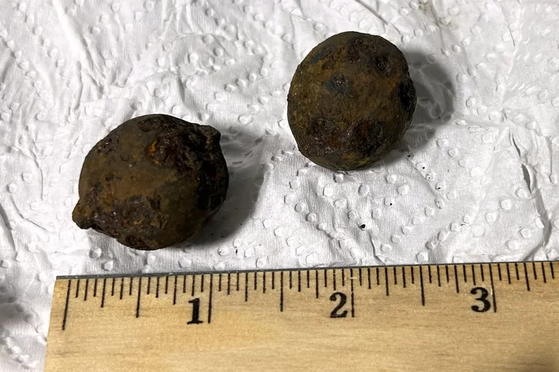 TSA discovers stolen Civil War cannonballs hidden in suitcase