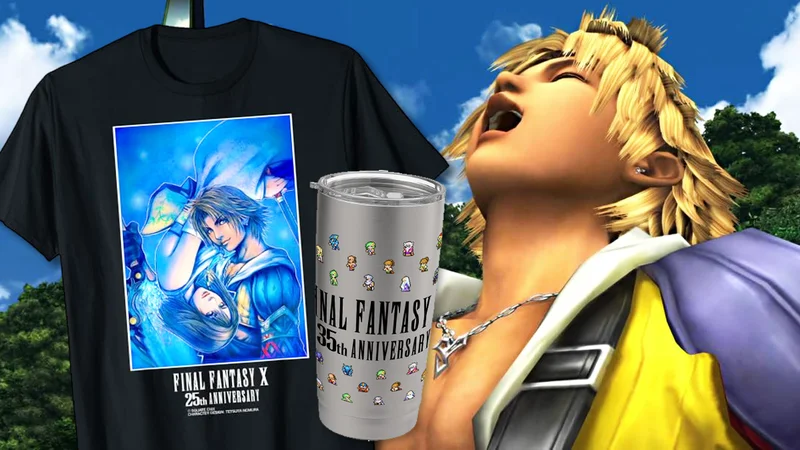 Square Enix Drops a New Line of Exclusive Final Fantasy IV and X Anniversary Merch at Amazon