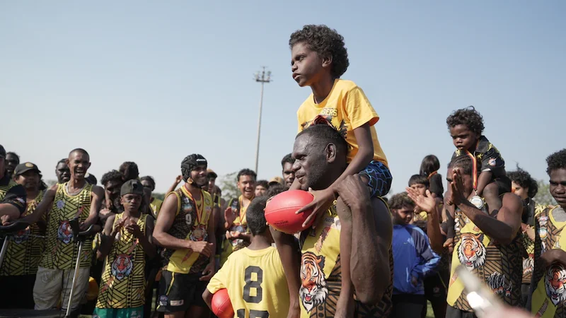 Electric Tiwi football final sees back-to-back victory for Imalu Tigers