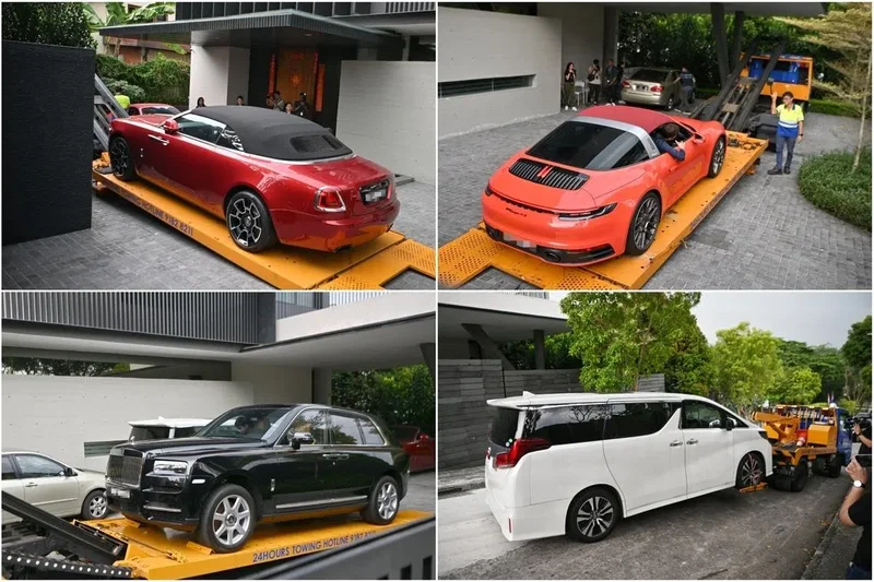 47 cars, including 11 Rolls-Royces, linked to $3b money laundering probe up for closed-bid auction