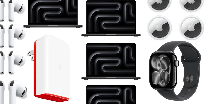 Deals: M5 Pro MacBook Pro 24GB $500 off, 48GB $400 off, Find My charger $40, AirPods, more