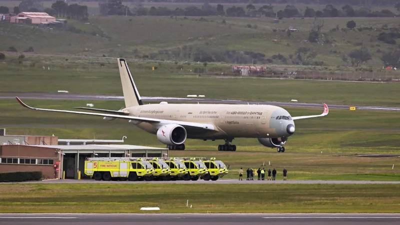 Airbus A350 jet completes 24-hour nonstop Australia-Europe flight