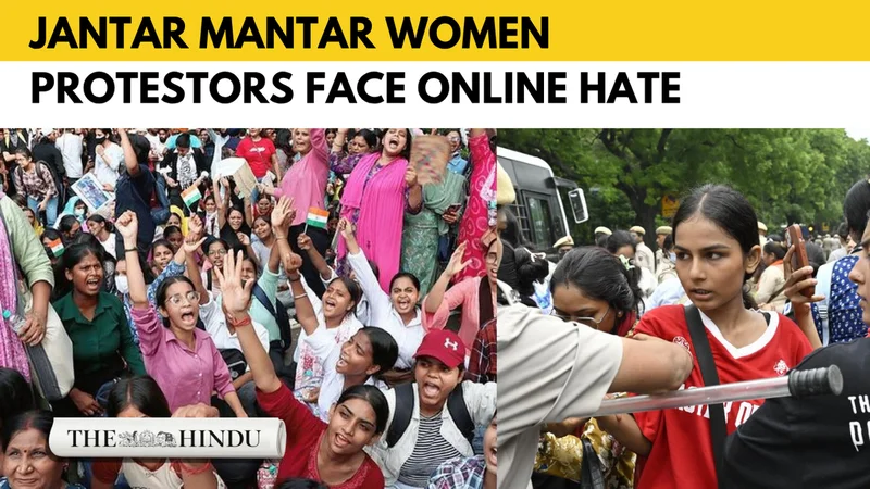How women protesters became targets after the Jantar Mantar protest