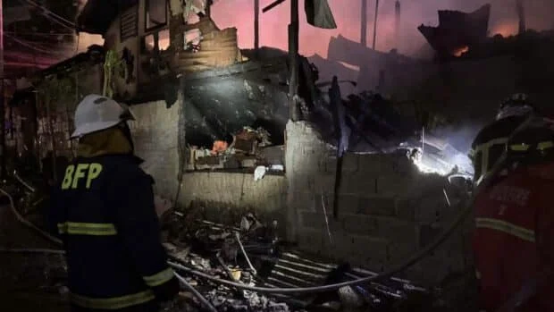 Basak Pardo fire displaces 13 families, damages 7 houses