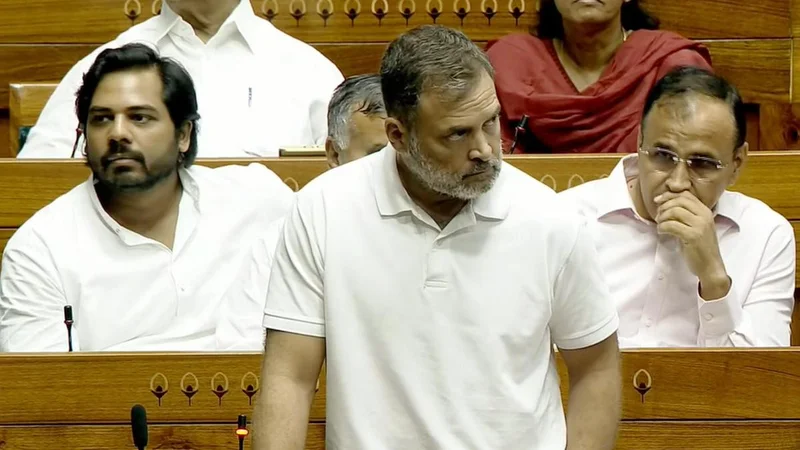 Lok Sabha doesn’t function as Rahul Gandhi says first the ‘corrupt’ Education Minister has to go