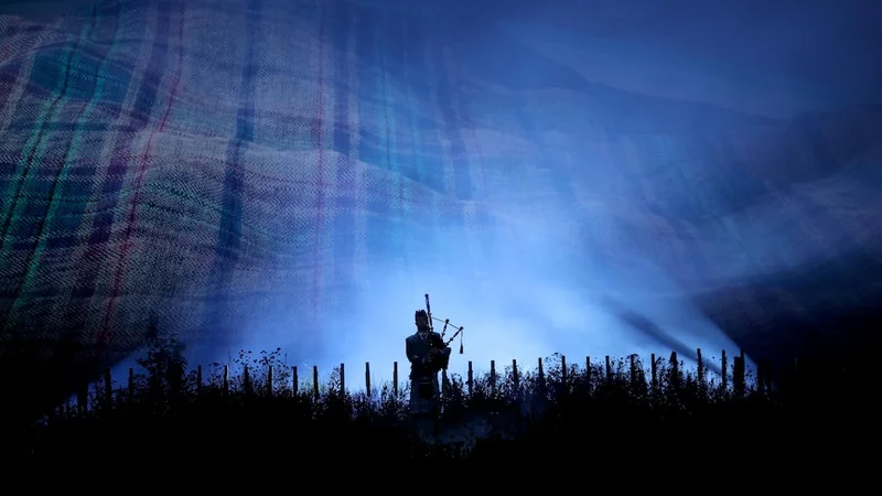 Out of necessity is borne a unique and wholly Scottish opening ceremony