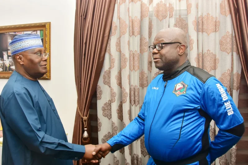 2027: Ex-Lagos guber candidate Salis meets Atiku