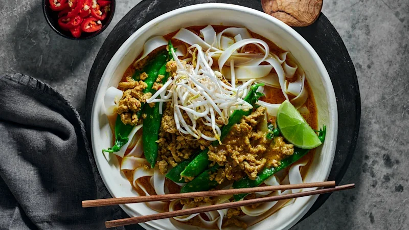 Craving a bowl of comfort? This 20-minute Malaysian-style noodle soup hits every mark
