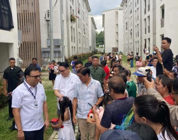 President Marcos inspects housing project in Davao City