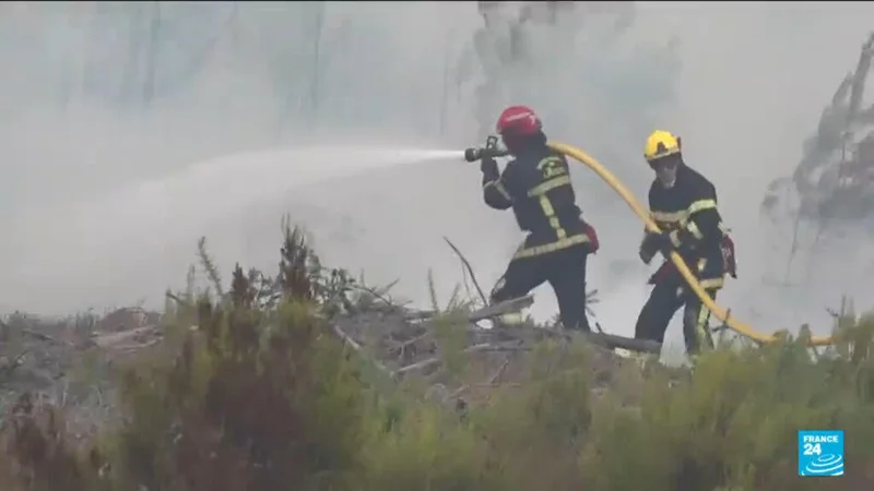France wildfire: Local economy faces huge rebuilding and reforestation bill