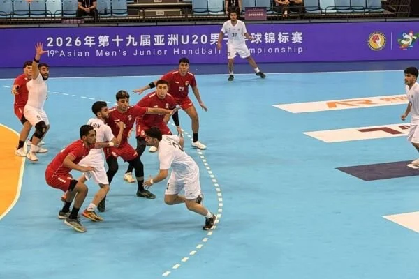 Iran lose to Chinese Taipei at 2026 Asian Junior Handball Championship