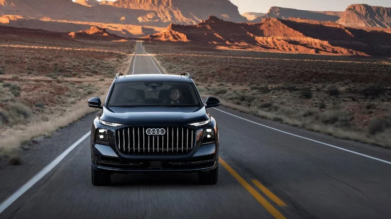 Audi bet its future on EVs. Now it’s selling America a V8 with cupholders.