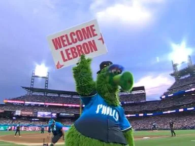 WATCH:  Philly goes wild for LeBron