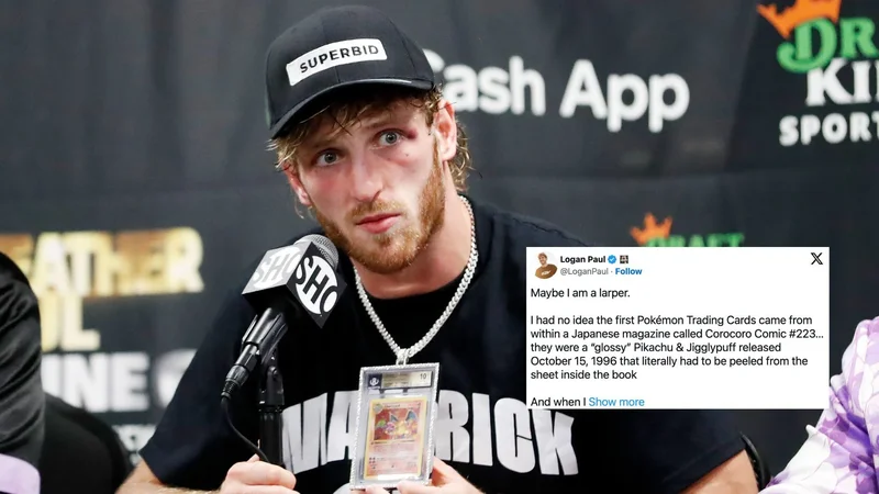Logan Pauls hunt for a Pokémon card that doesnt exist, explained
