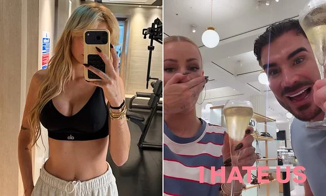 Olivia Attwood snaps a selfie in her bra as she thanks fans for sticking by her after going on a seven-hour bender amid ex Bradley Dack's new romance with his 'bit on the side' Emily Moloney
